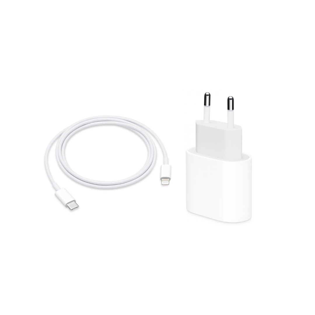 Virtalähde + USB-C-Lightning -kaapeli
