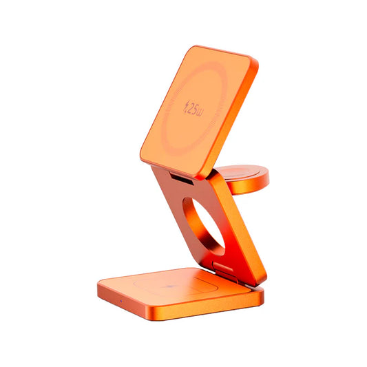 Taitettava 3-in-1 -latausteline