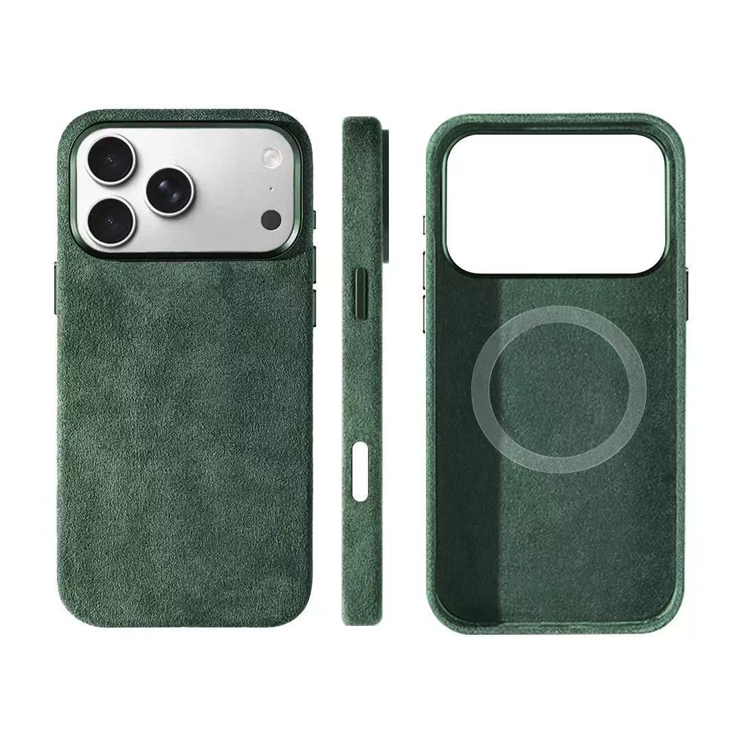 Alcantara-suojauspaketti (iPhone 16 Mallit)